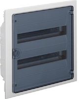 Бокс Hager Golf ЩРВ-П-36 VF218TD (382x426x72мм) 2 ряда IP40 прозрачная дверца картинка 